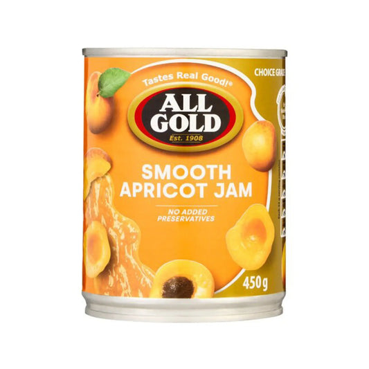 All Gold Super Fine Apricot Jam 450g
