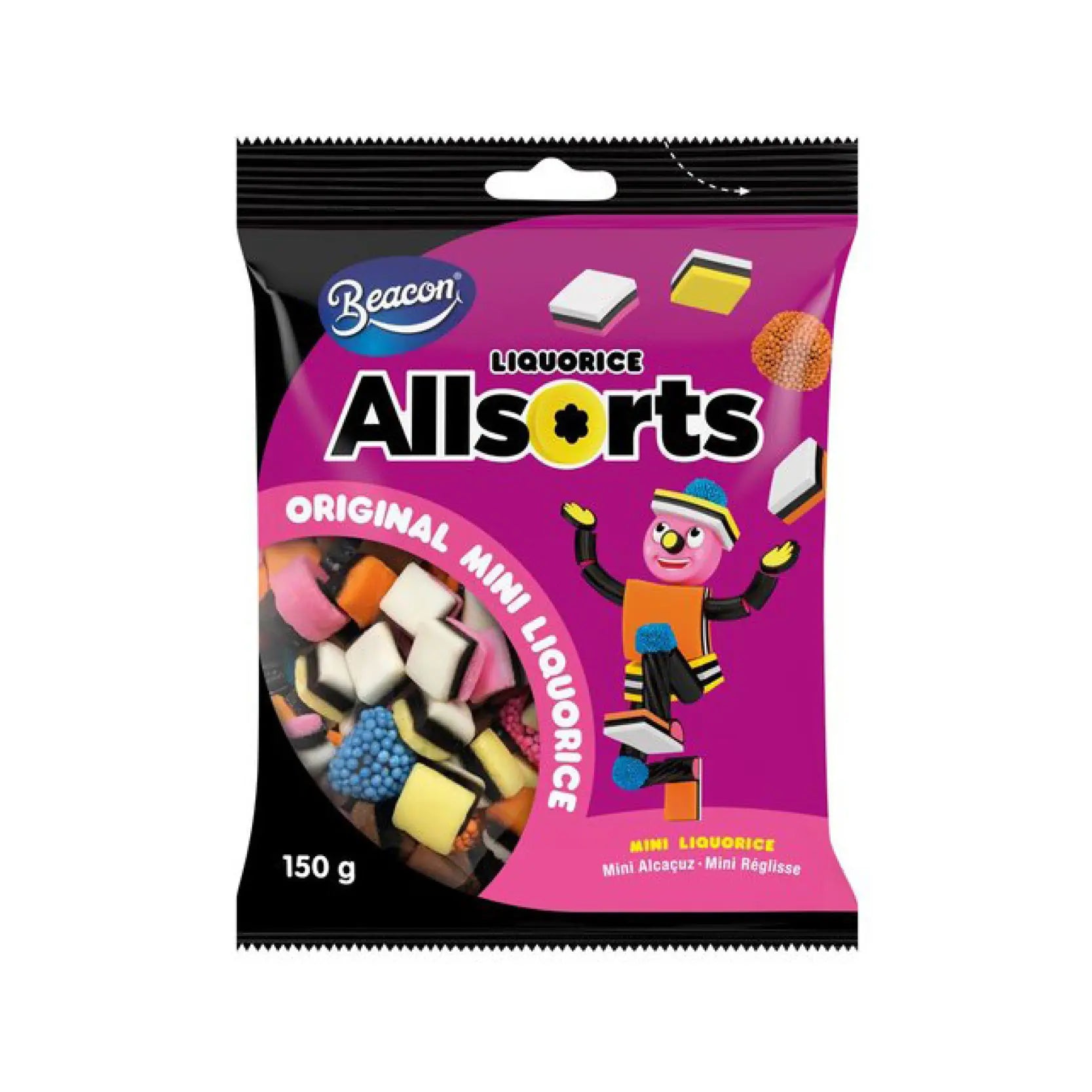 Beacon Allsorts Original Mini Liquorice 150g