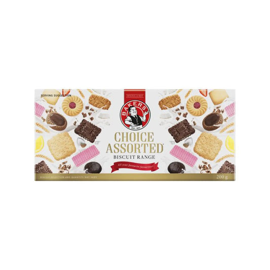 Bakers Choice Assorted Biscuit Range 200g