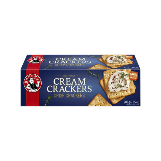 Bakers Cream Crackers 200g