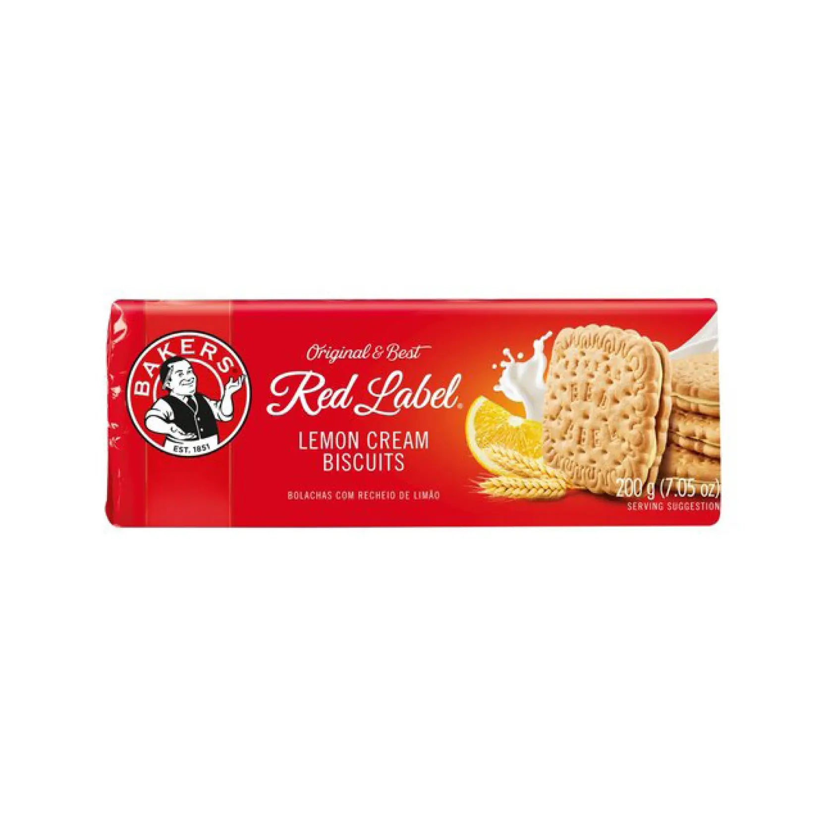 Bakers Red Label Lemon Creams 200g