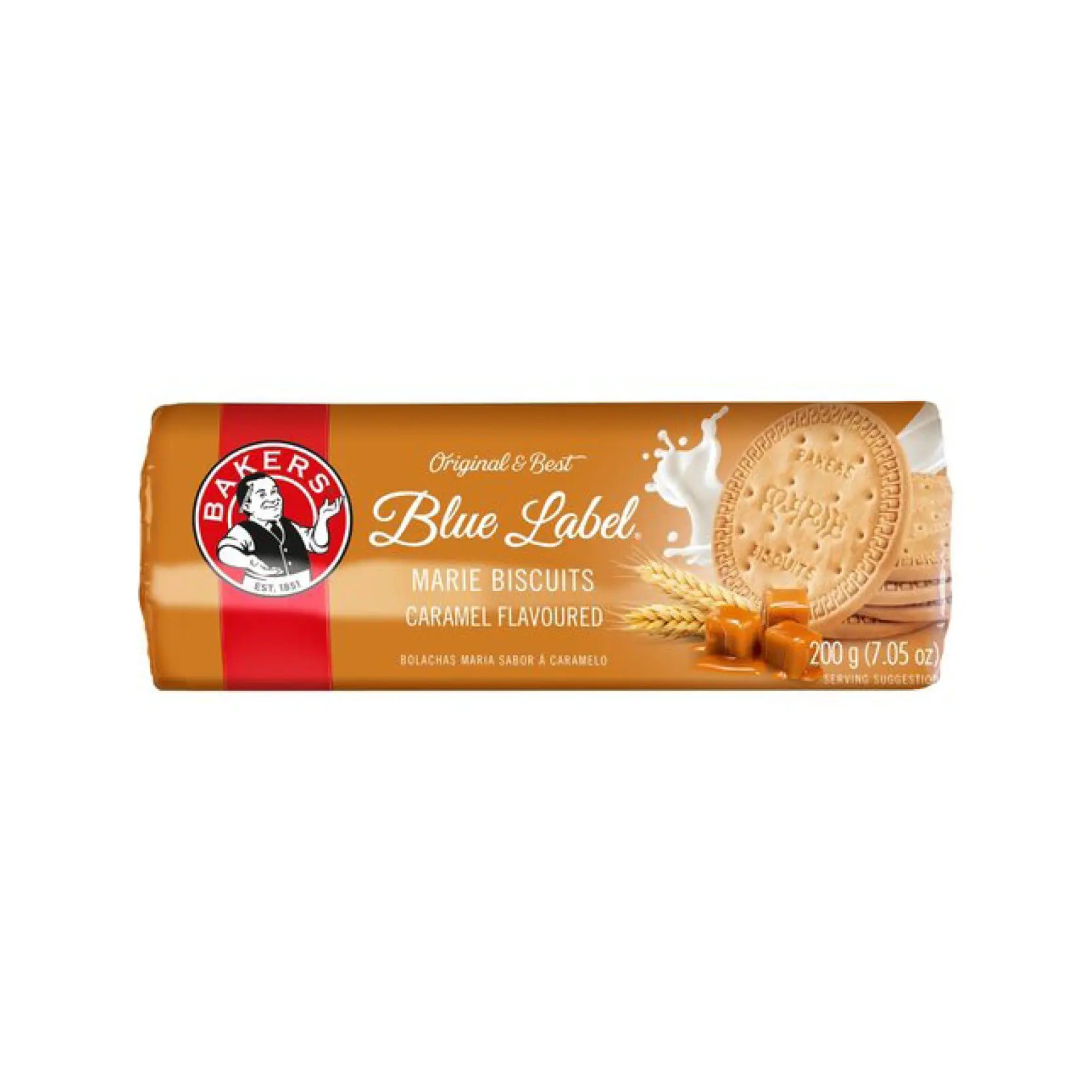 Bakers Marie Biscuits Caramel 200g
