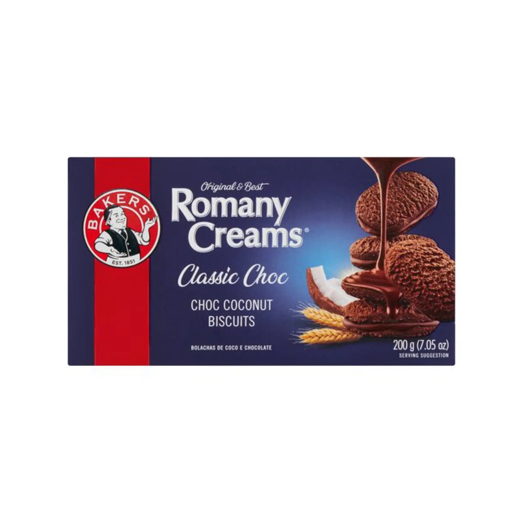 Bakers Romany Creams Classic Chocolate 200g