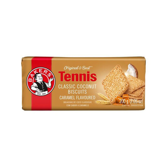 Bakers Tennis Caramel Biscuits 200g
