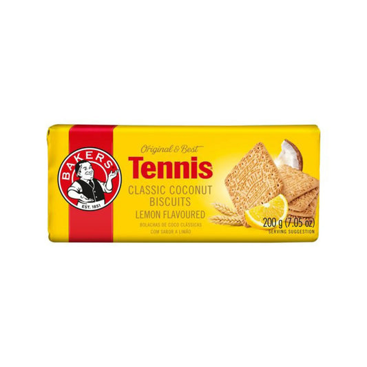 Bakers Tennis Lemon Biscuits 200g