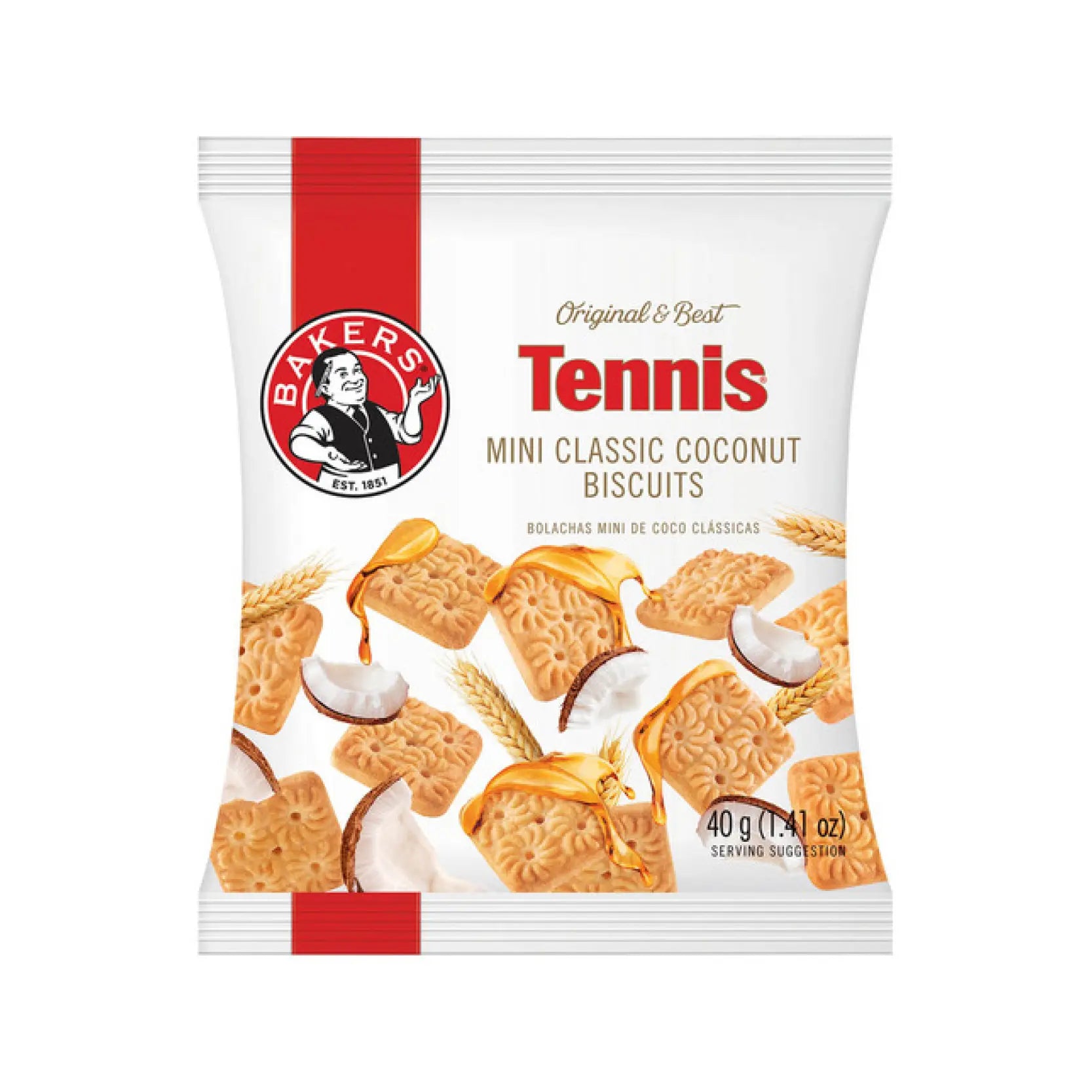 Bakers Tennis Mini Biscuits 40g