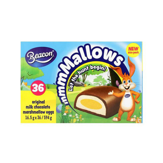 Beacon Milk Chocolate Marshmallow Eggs 36 Pack