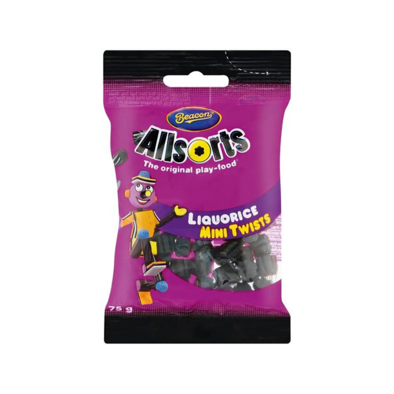 Beacon Allsorts Liquorice Twists 75g