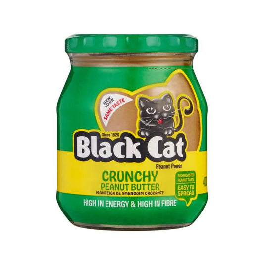 Black Cat Crunchy Peanut Butter 400g