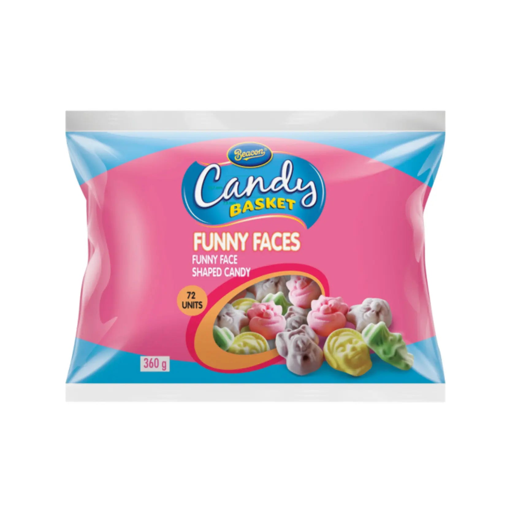Beacon Candy Basket Funny Faces 72's