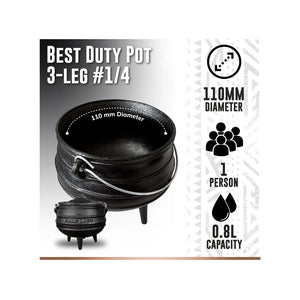 Best Duty - Potjie No.1/4 - 3 Legged