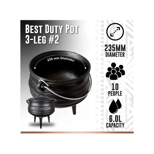 Best Duty - Potjie No.2 - 3 Legged