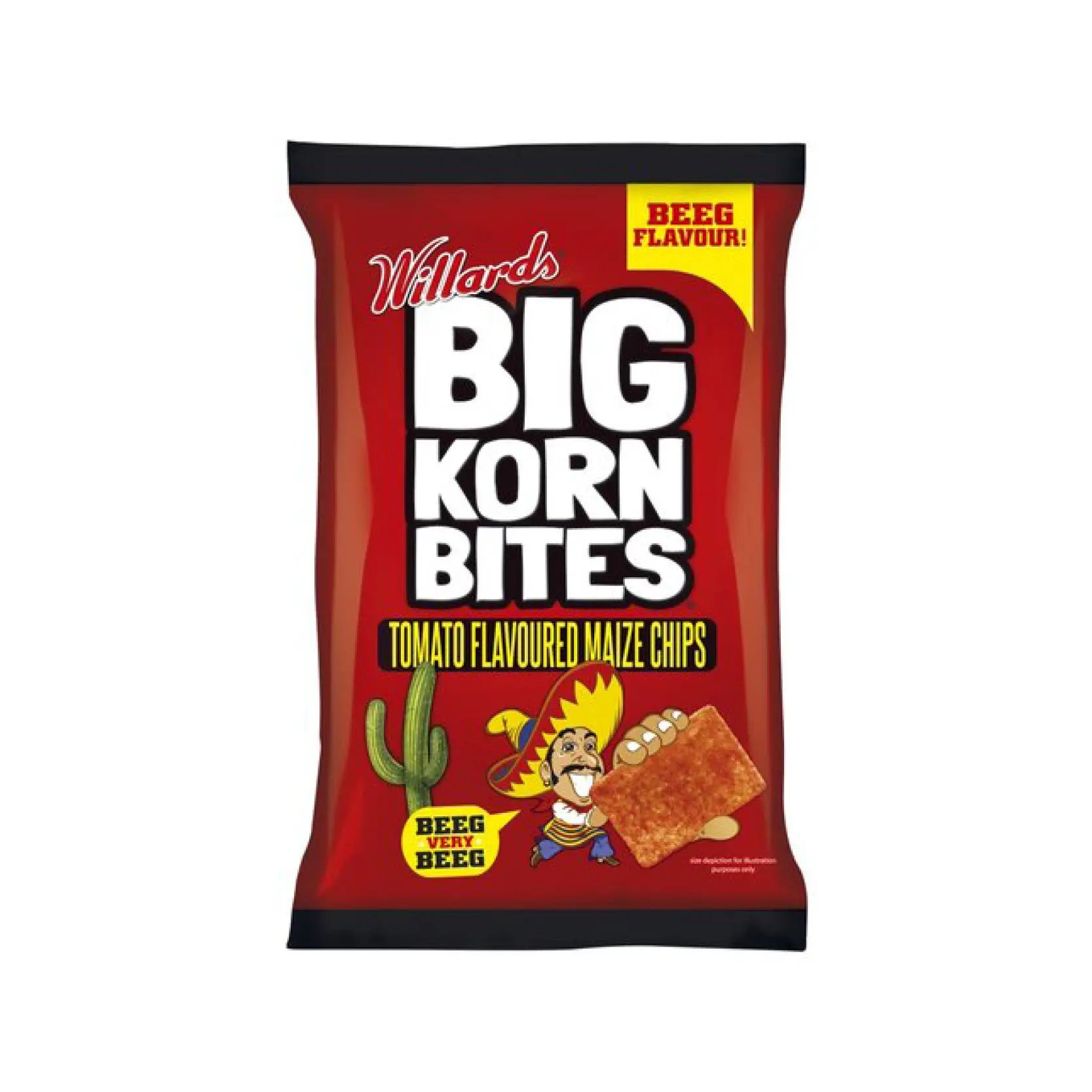 Big Korn Bites Tomato 120g Always close or past BBD
