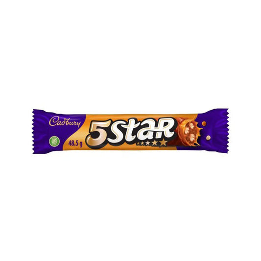 Cadbury 5 Star Chocolate Bar 48.5g