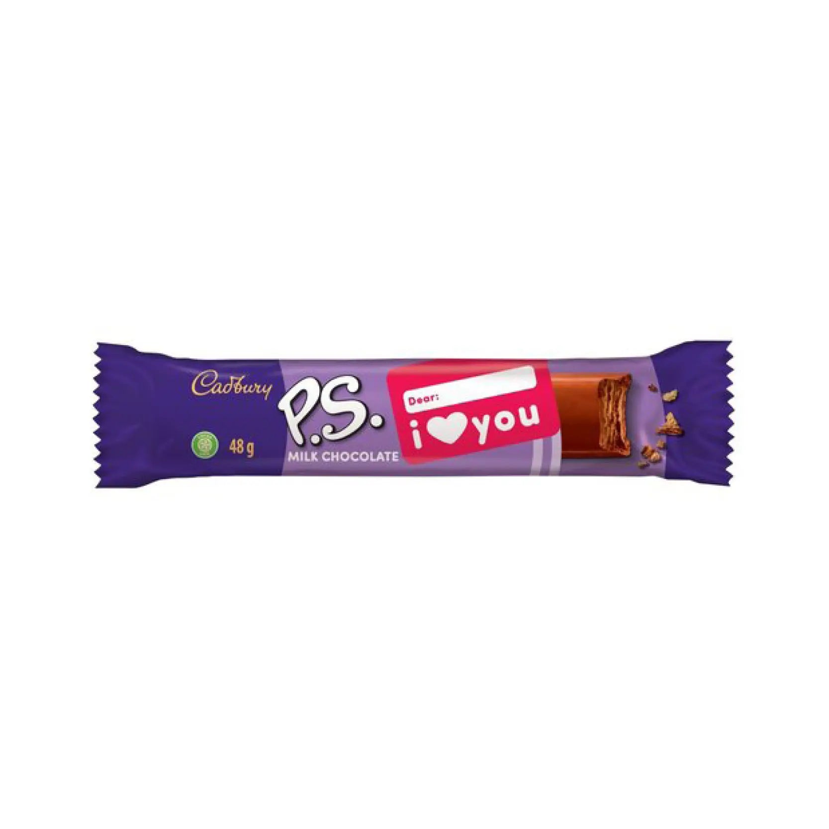 Cadbury P.S. Milk Chocolate Bar 48g