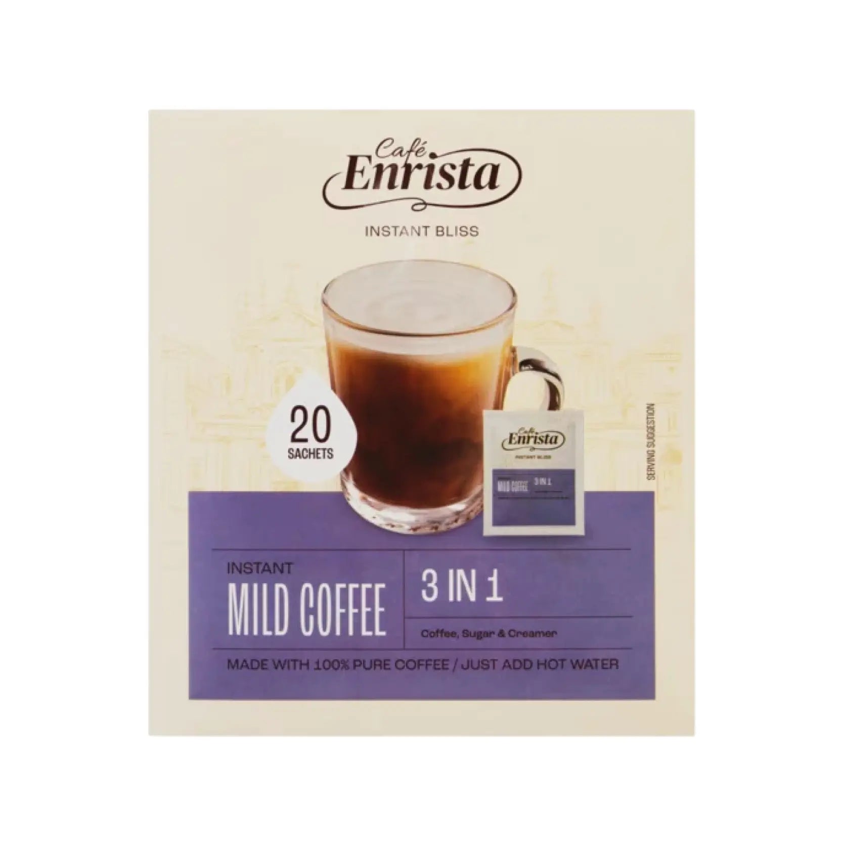 Café Enrista 3-in-1 Instant Mild Coffee 20 x 25g