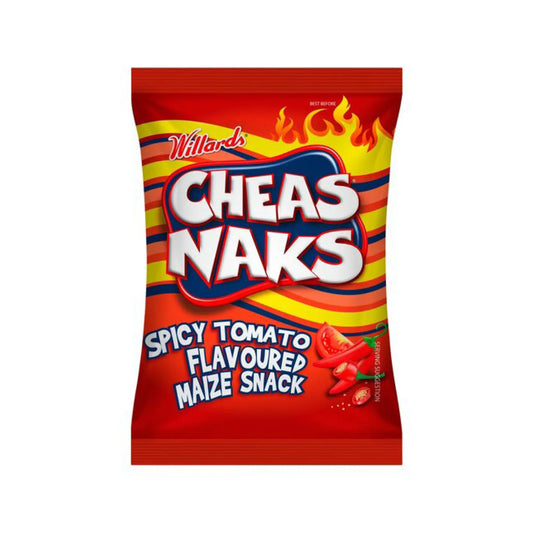 Cheasnaks Spicy Tomato 135g Always close or past BBD