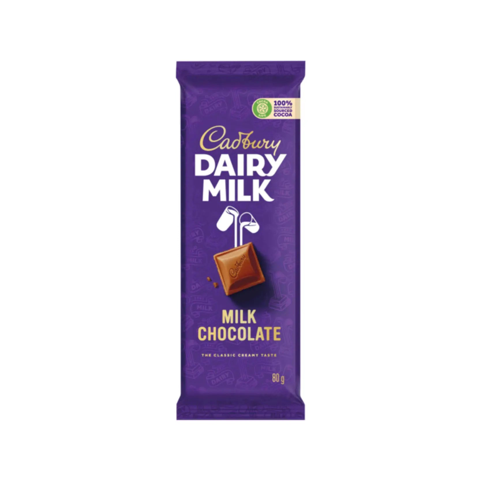 Cadbury Dairy Milk Choc Slab 80g