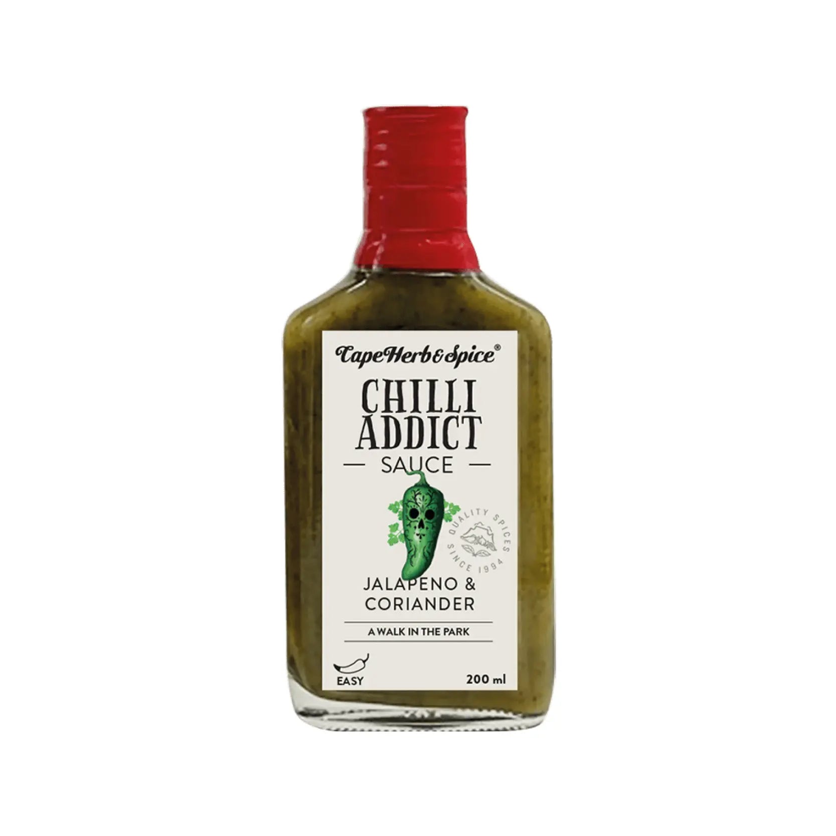 Cape Herb & Spice - Chilli Addict Sauce Jalapeno & Coriander 200ml