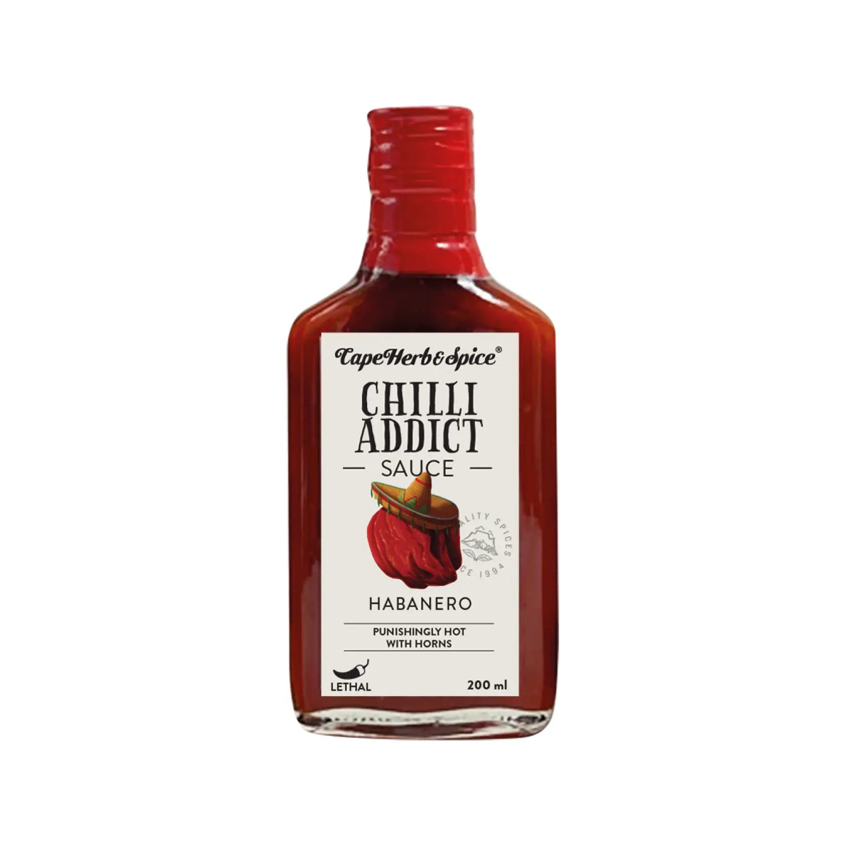 Cape Herb & Spice - Chilli Addict Sauce Habanero 200ml