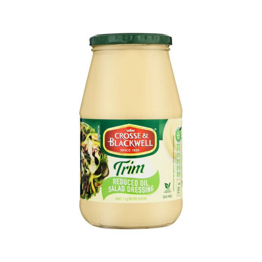Crosse & Blackwell Trim Reduced Oil Salad Dressing 790g