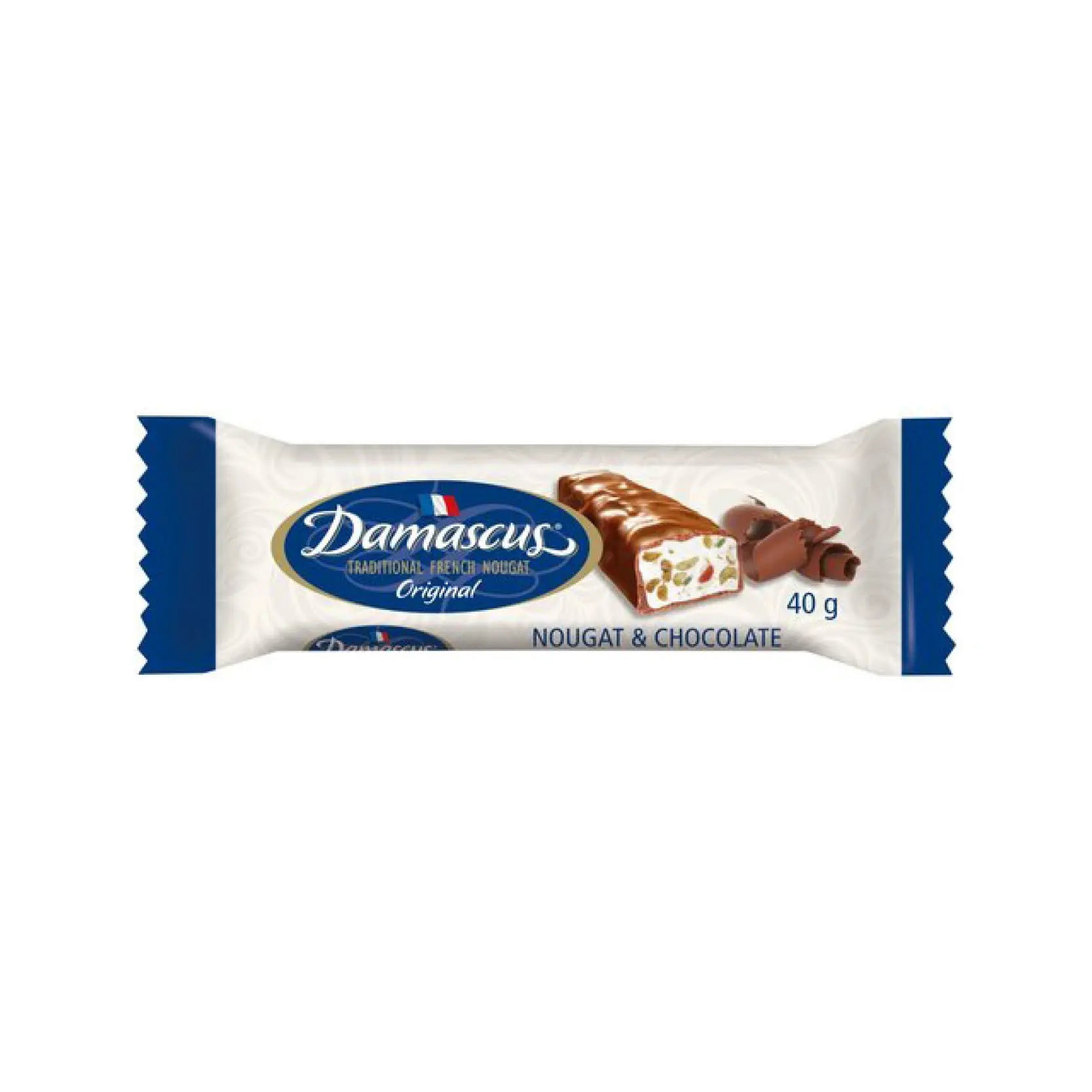 Beacon Damascus Nougat in Milk Chocolate 40g