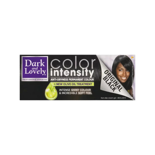 Dark & Lovely Hair Colour Intense Original Black 100ml