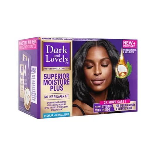 Dark & Lovely Superior Moisture Plus Relaxer Kit Regular