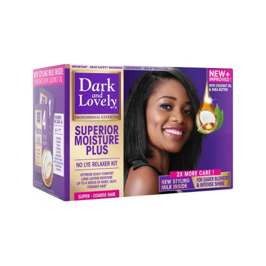 Dark & Lovely Superior Moisture Plus Relaxer Kit Super