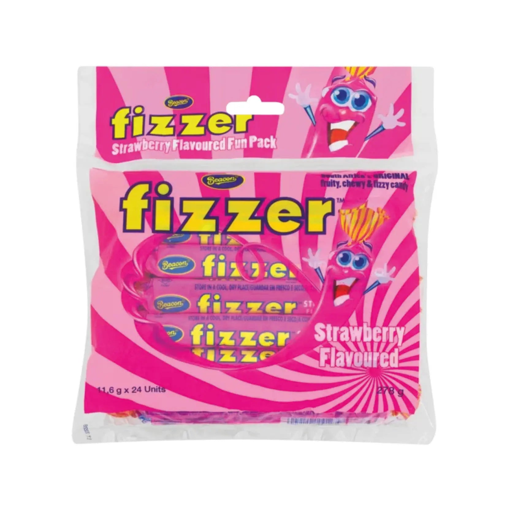 Beacon Fizzers Strawberry 24 Pack