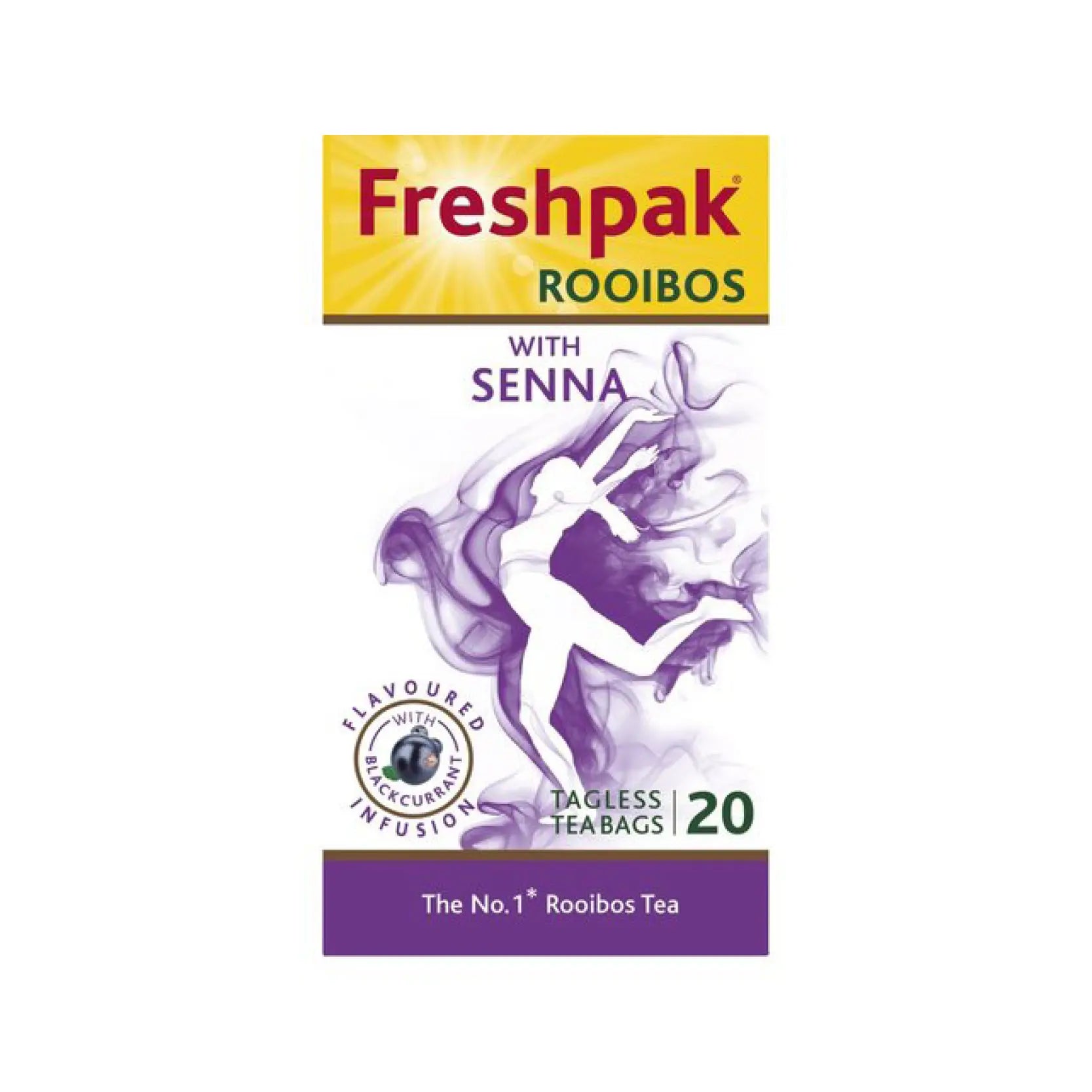 Freshpak Senna Rooibos Tagless Teabags 20 Pack