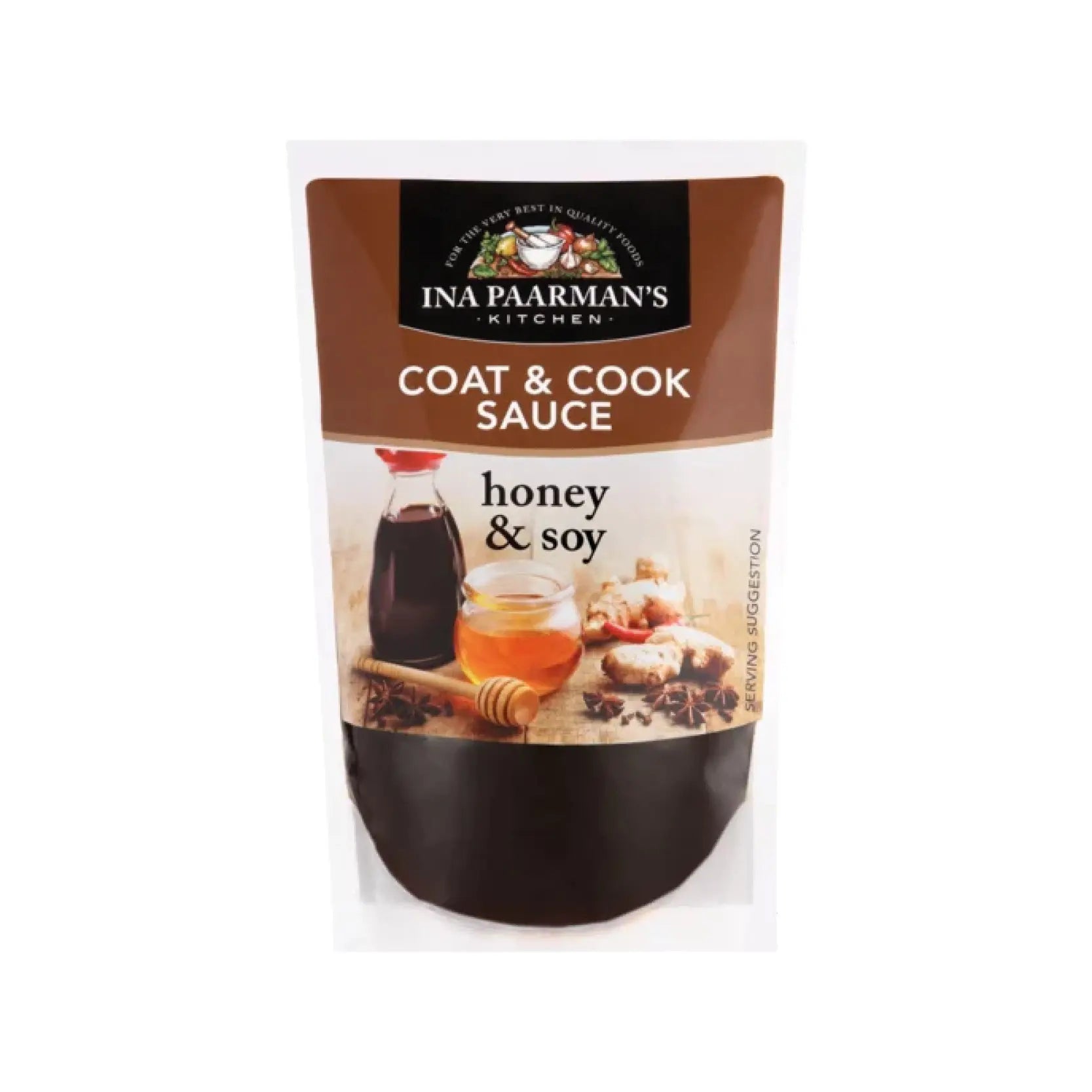 Ina Paarman's Honey & Soy Coat & Cook Sauce 200ml