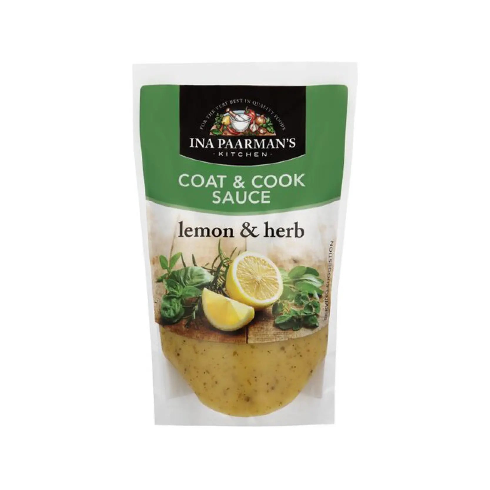 Ina Paarman's Lemon & Herb Coat & Cook Sauce 200ml