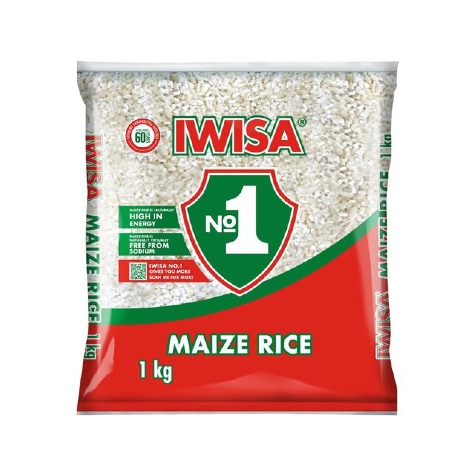 Iwisa Maize Rice 1kg