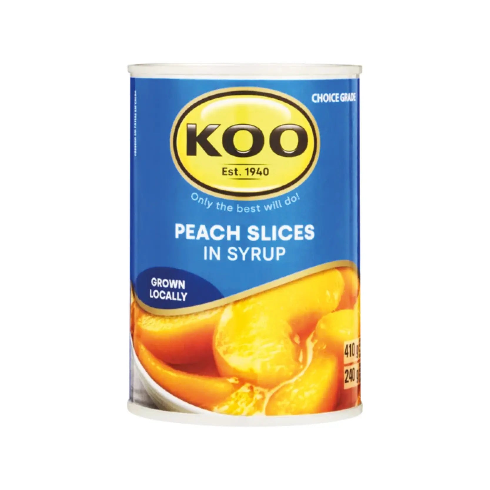 Koo Peach Slices in Syrup 410g