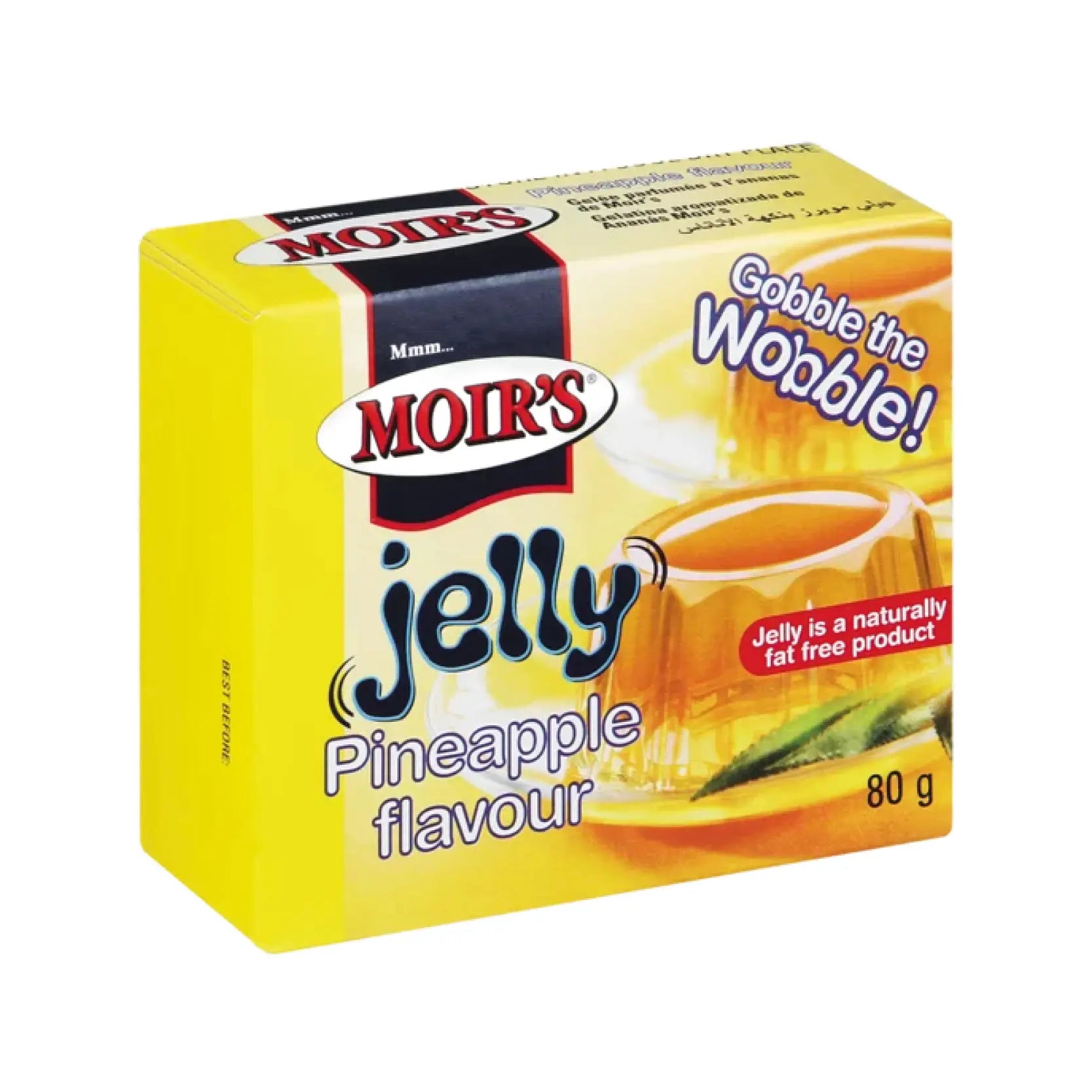 Moir's Pineapple Flavoured Jelly 80g