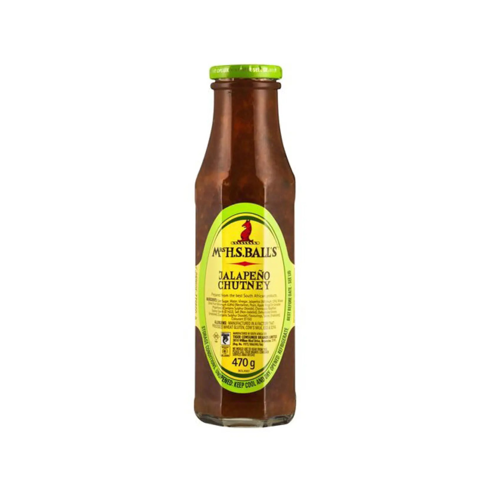 Mrs H.S.Ball's Chutney Jalapeno 470g