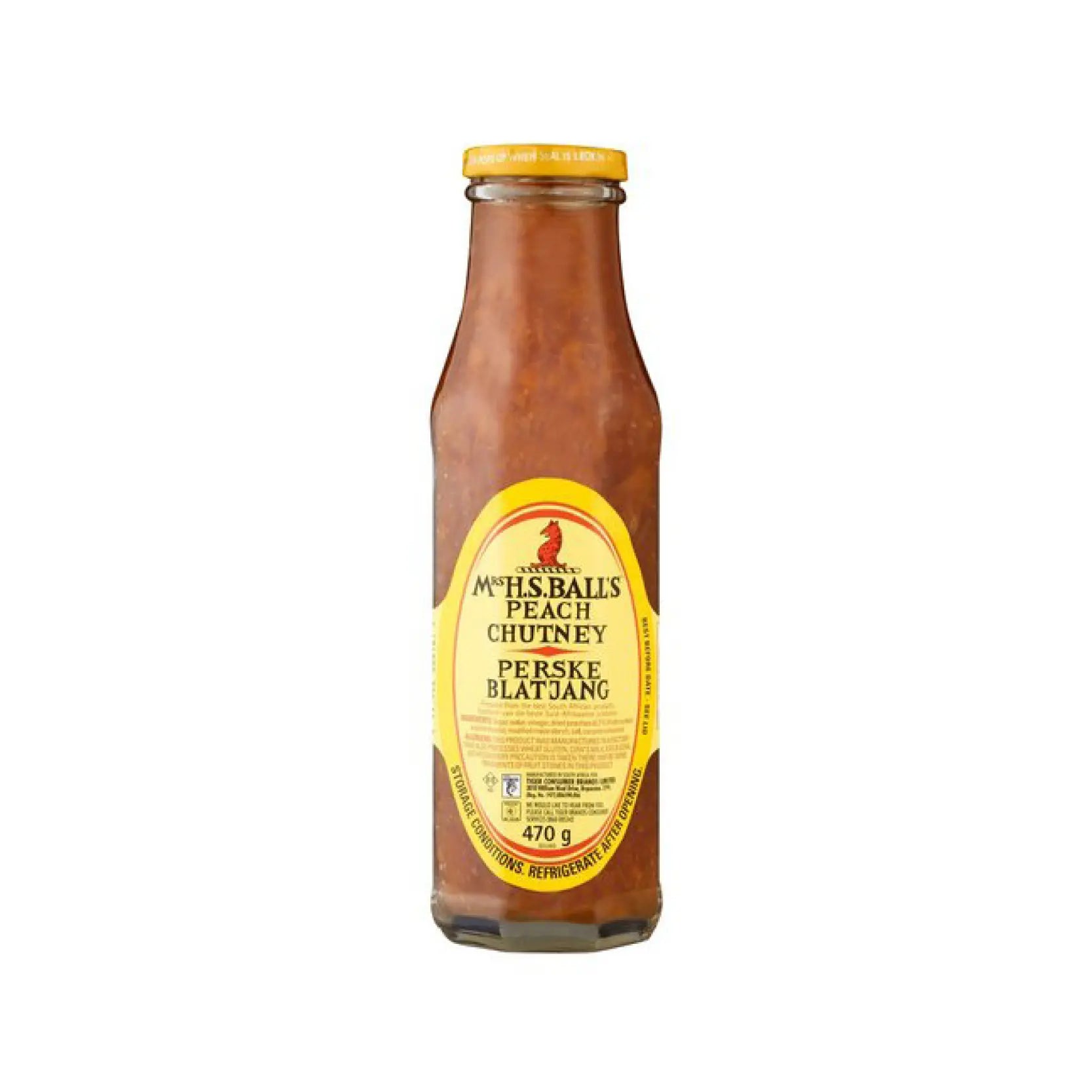 Mrs H.S.Ball's Peach Chutney 470g