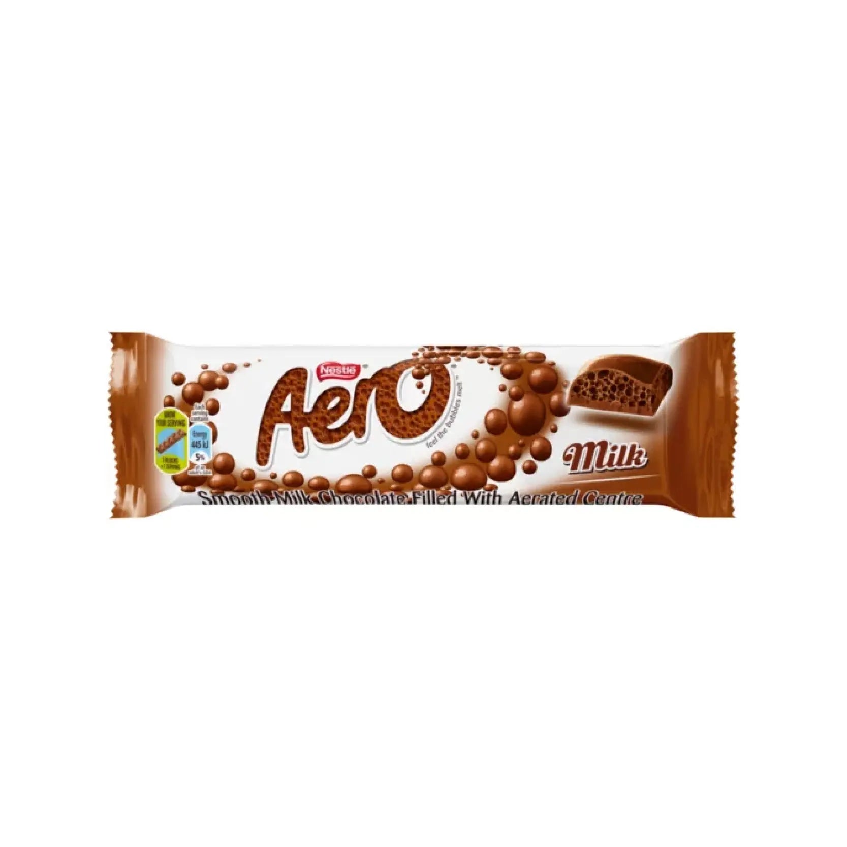Nestlé Aero Milk Chocolate Bar 40g