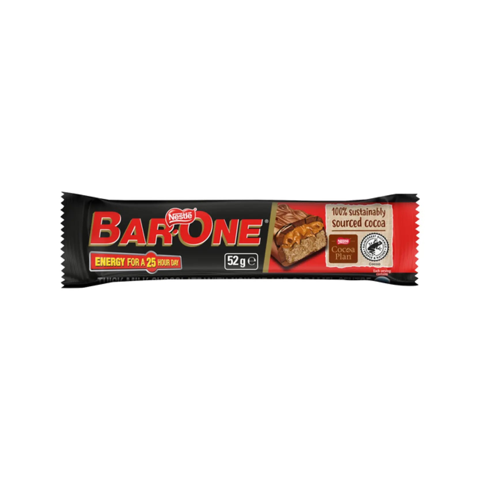 Nestle Bar One Milk Chocolate Bars 52g