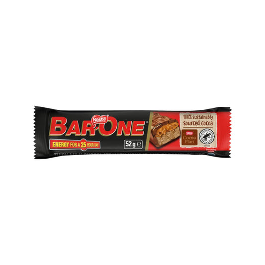 Nestle Bar One Milk Chocolate Bars 52g