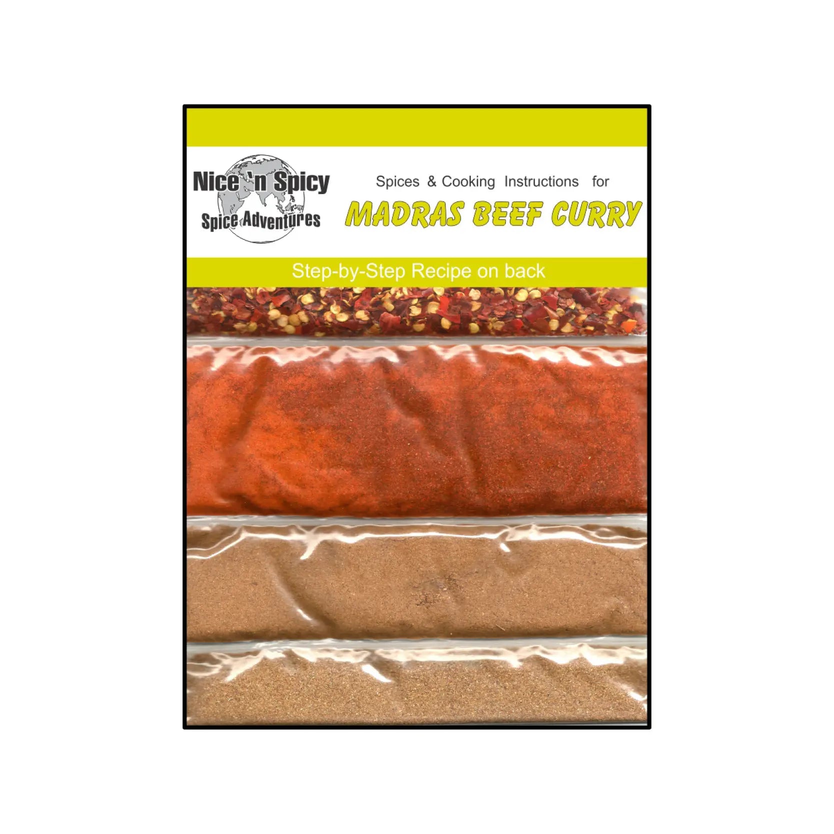 Nice 'n Spicy - Madras Beef Curry 25g