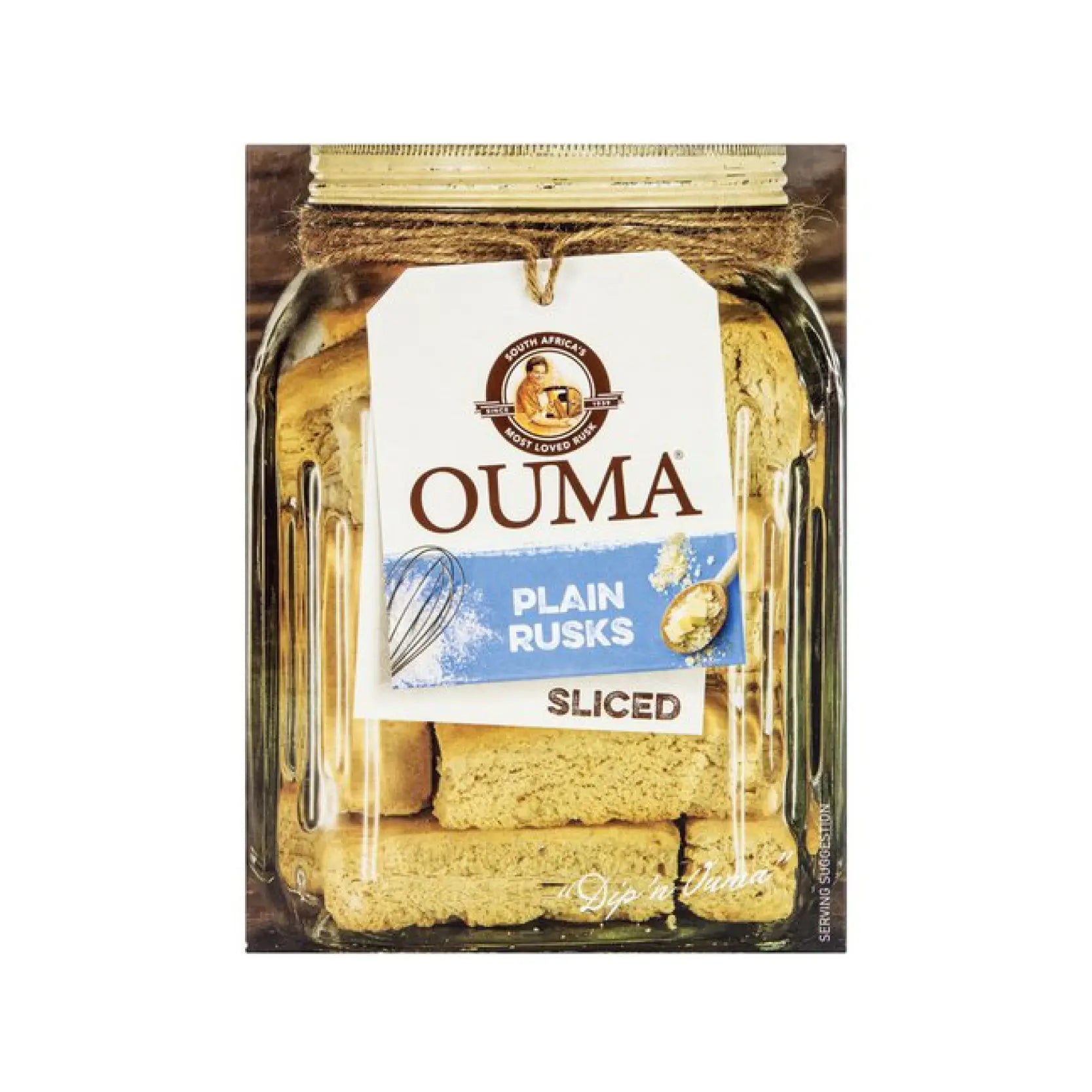 Ouma Rusks Plain Sliced 450g