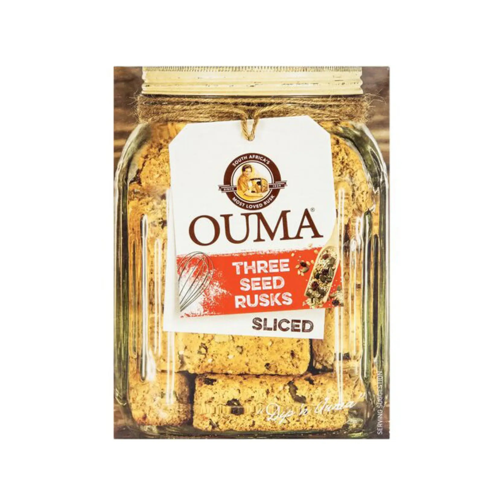Ouma Rusks Three Seed Sliced 450g