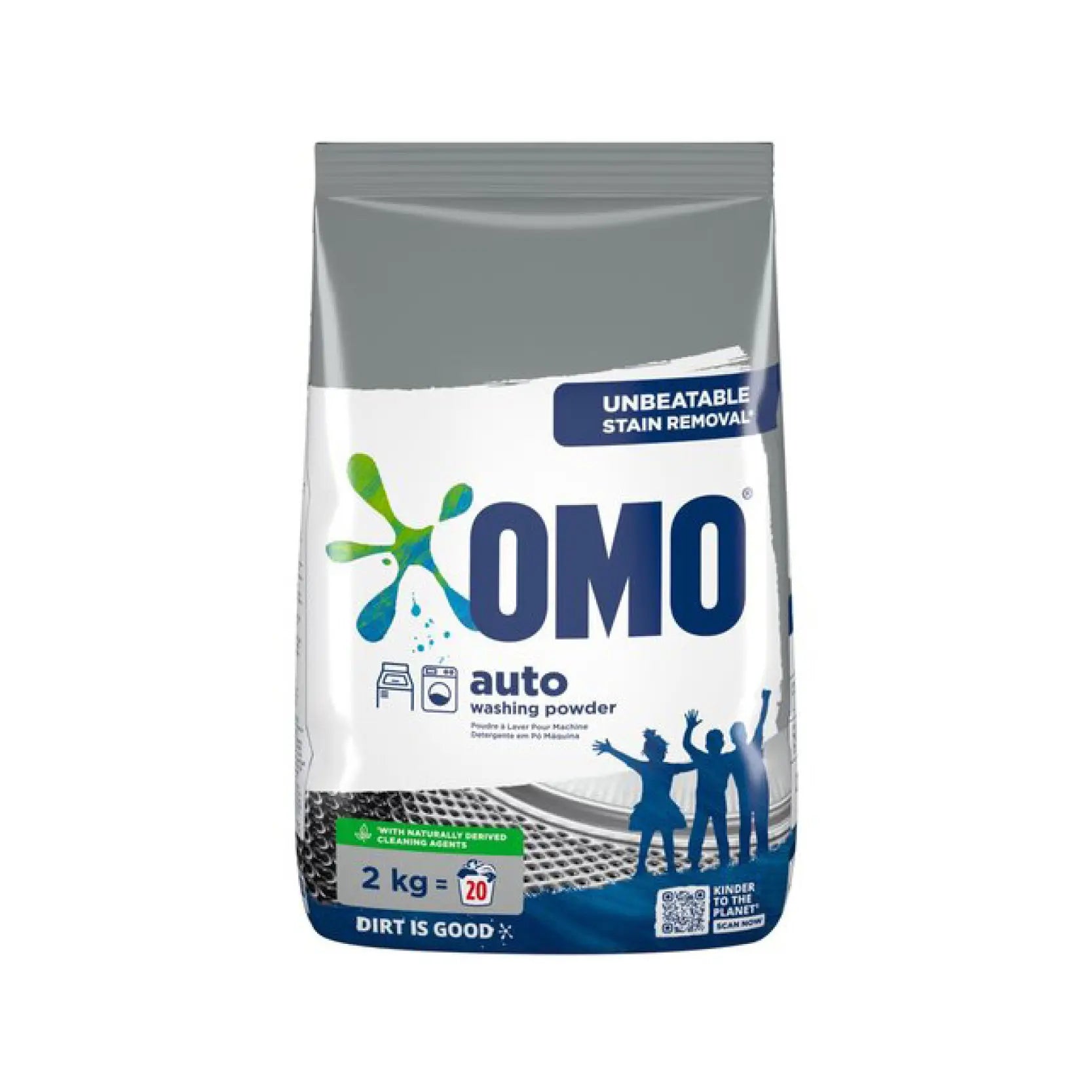 Omo Stain Removal Auto Washing Powder Detergent 2kg