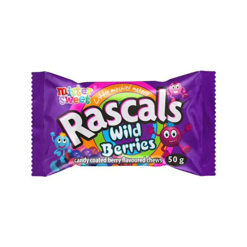 Mister Sweet Rascals Wild Berries 50g
