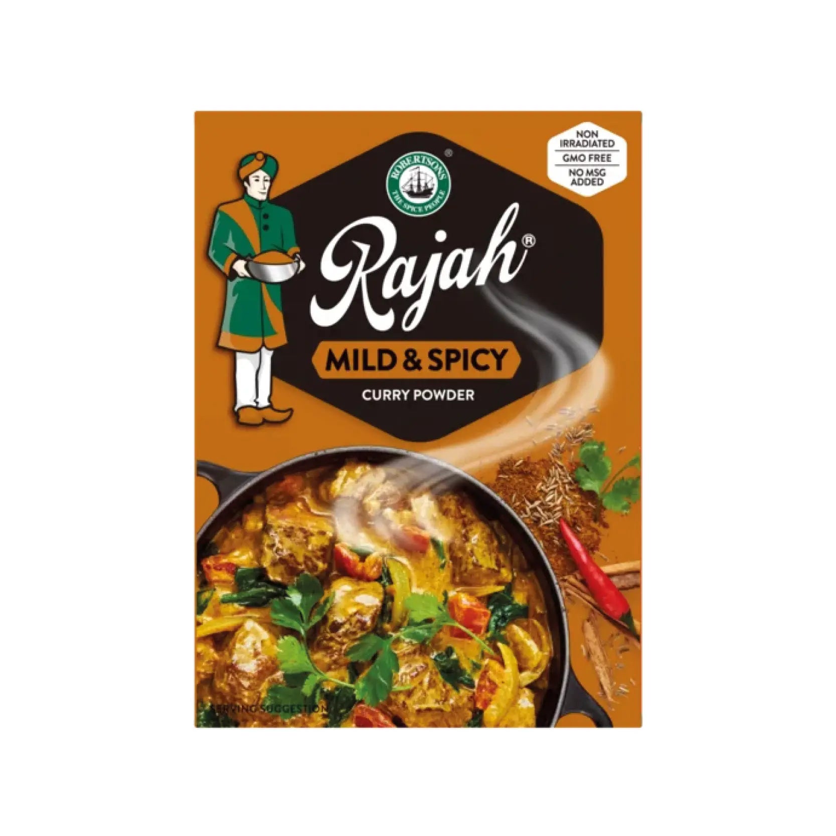 Robertsons Rajah Mild & Spicy Curry Powder 100g