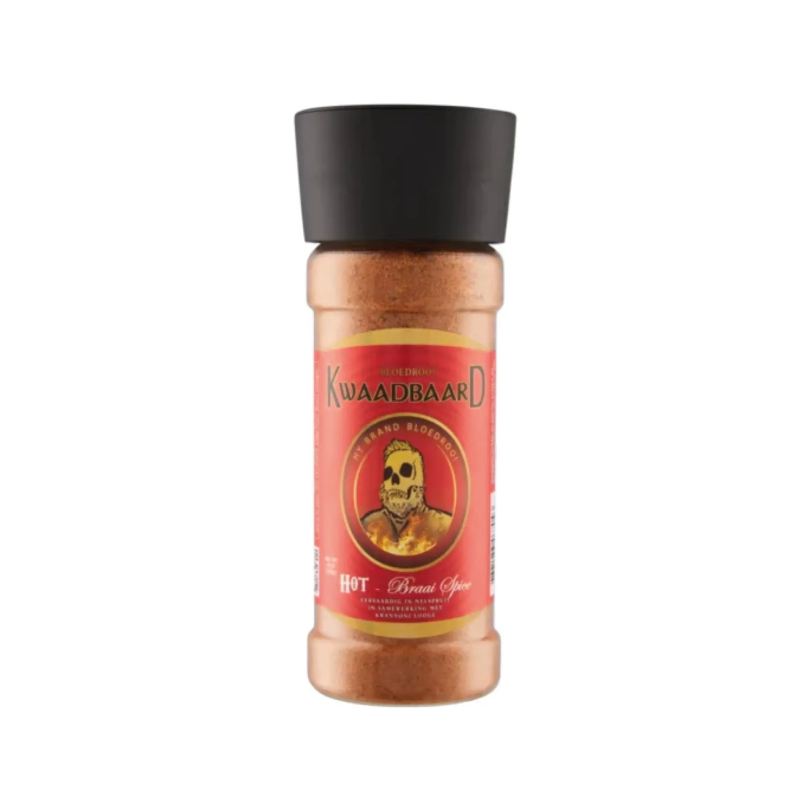 Rooibaard Kwaadbaard Hot Braai Spice 170g