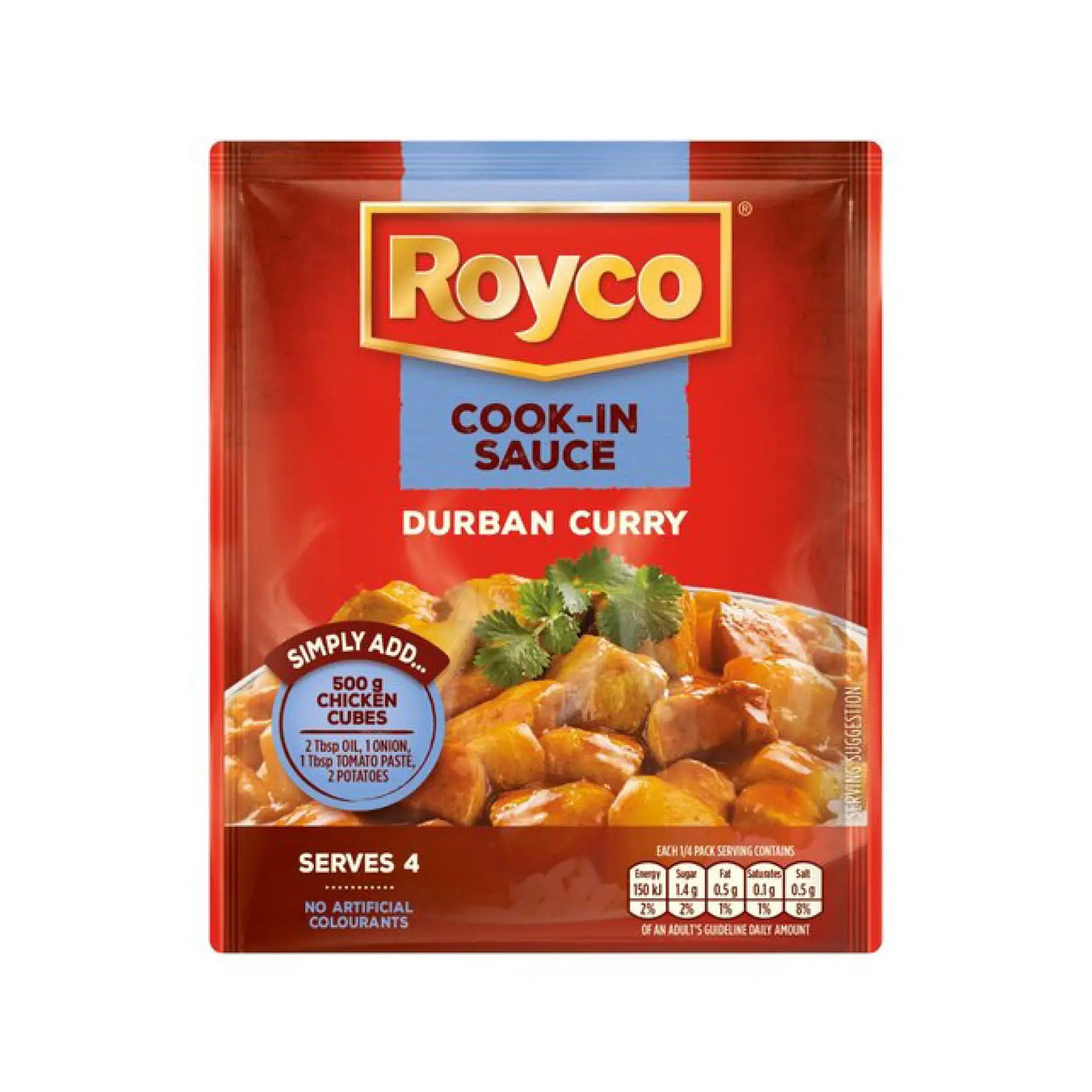 Royco Cook In Sauce Durban Curry 38g