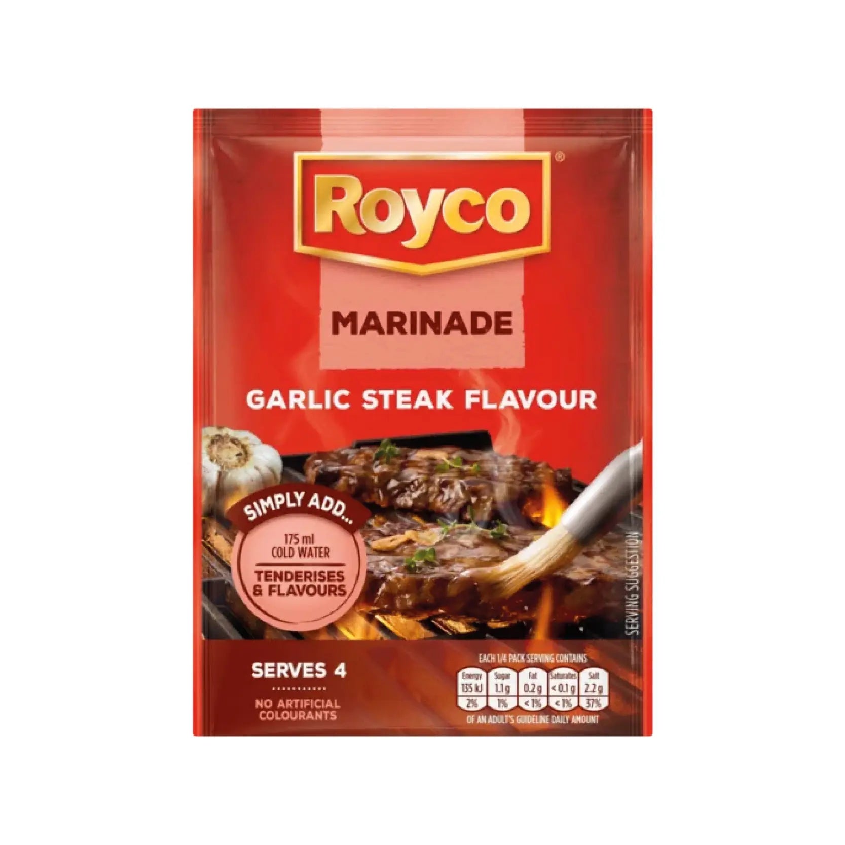 Royco Dry Marinade Garlic Steak 39g